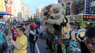 【艋舺青山宮醒獅團】~108艋舺青山宮恭祝靈安尊王聖誕暗訪遶境(第二日)