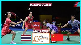 Superb! Dechapol Puavaranukroh/Supissara Paewsampran vs Gao/Wu | Thailand Masters 2025 Badminton