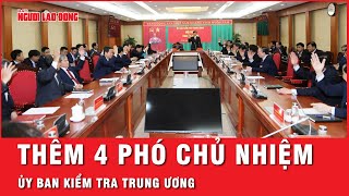 Bộ Chính trị chuẩn y 4 phó chủ nhiệm Ủy ban Kiểm tra Trung ương | Thời sự