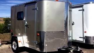 Great 6x10 Enclosed trailer - insulated with windows Colorado Trailers Inc.