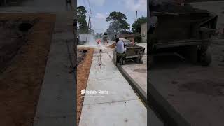 Concrete Curb Machine #shorts