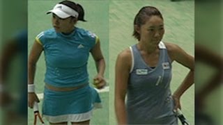 福岡国際女子テニス2008 準々決勝 中村藍子 VS 米村知子 vol.2