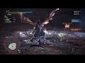 monster hunter world iceborne　冥赤龍起飛瞬間斷尾