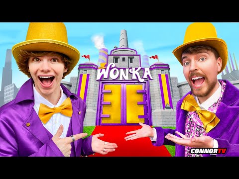 I Recreated MrBeast Willy Wonka's Chocolate Factory! - YouTube