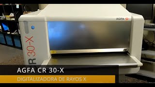 CONEXION INICIAL Y USO BASICO (Basic Use) DIGITALIZADORA AGFA CR 30 X  (Digitalizador) Xray