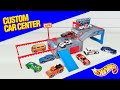 Hot Wheels Custom Car Center Sto & Go Playset (1989) - Retro Review, Unboxing, and Build