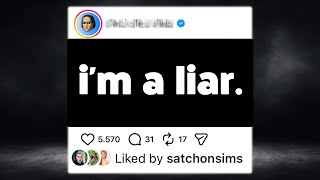 the Biggest Hypocrite in the Sims Community...