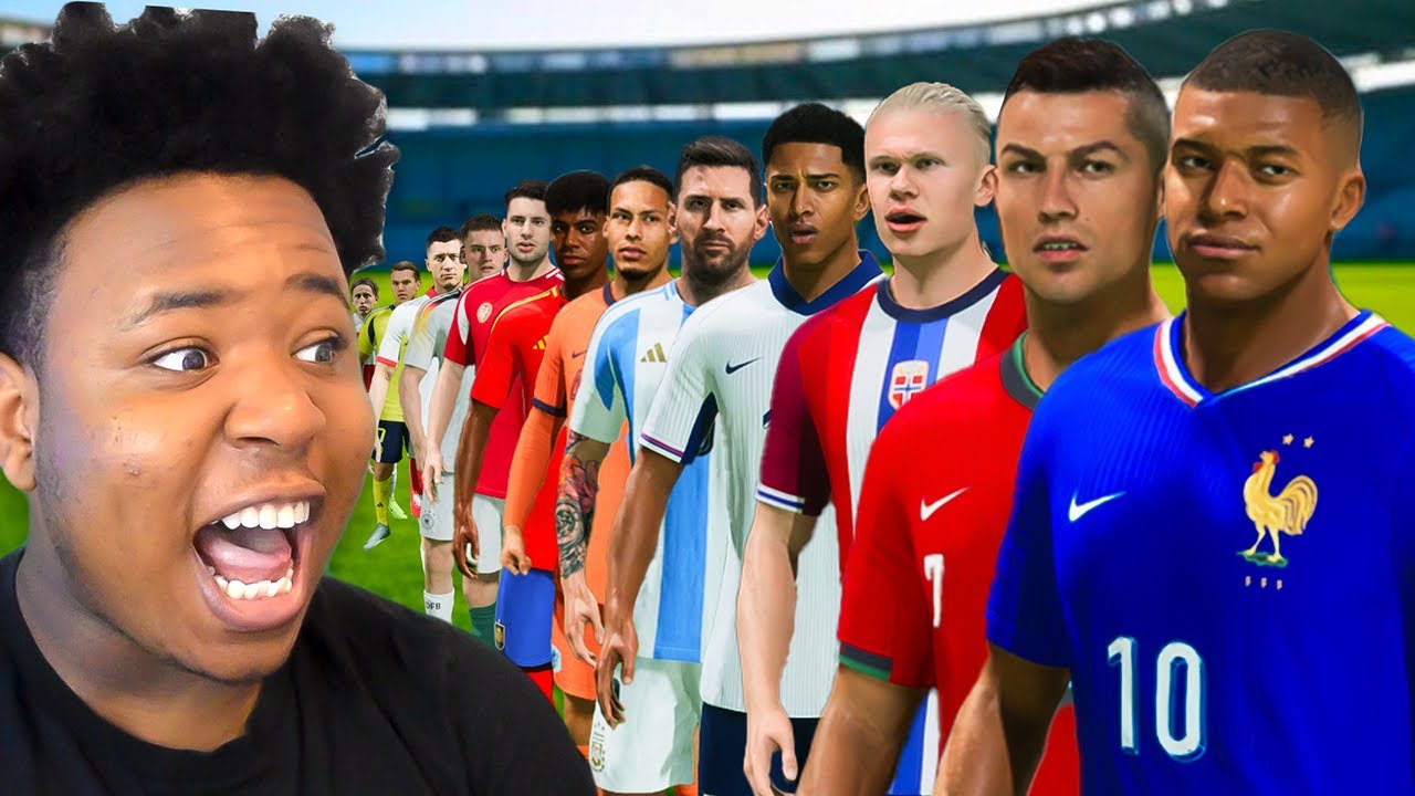 I Packed 1 Player From Every Country Youtube