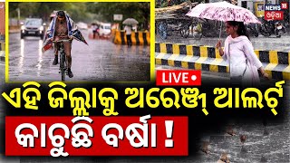 Odisha Rain Live: ୧୭ଜିଲ୍ଲାକୁ ଅରେଞ୍ଜ୍ ଆଲର୍ଟ୍, କାଚୁଛି ବର୍ଷା ! Heavy Rainfall | Odisha Weather Update