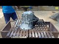 Putting a Motorbike Engine in a Car Gearbox  Off road buggy Project part 1