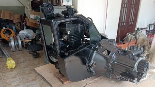 Putting a Motorbike Engine in a Car Gearbox | Off road buggy Project part 1
