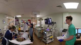 Endoscopy VR360 - Post-Polypectomy Bleeding During EMR (pt1) Clinical Simulation