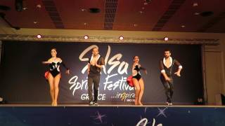 Moliendo Cafe Project Sonarte DC by John \u0026 Sofia @8th Salsa Spring Festival