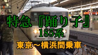 ～快適・快速～ 特急『踊り子』185系  東京～横浜間乗車 [2019/02/10]