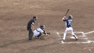 【戸川選手決勝の3塁打】2016/04/16　日本ハム対西武(イースタン)