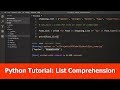 Python Tutorial : List Comprehensions