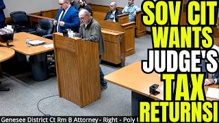 ANGRY Sovereign IDIOT is BACK and THIS Time He Wants the JUDGE'S TAX RETURNS!!!