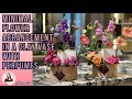 Minimal Flower Arrangement in a Clay Vase with Perfumes | The Aivee Kingdom