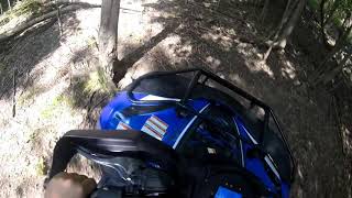 LINHAI 400 ATV Riding in trails. (Speed/acceleration/etc)