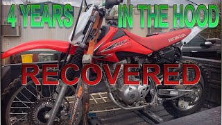 STOLEN DIRT BIKE RECOVERED AFTER 4 YEARS | HONDA 150F