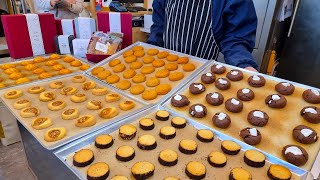 주문폭주! 마시멜로 하나까지 직접 만드는 정성가득 수제쿠키답례품 맛집 / How to make real own homemade cookies  - Korean street food