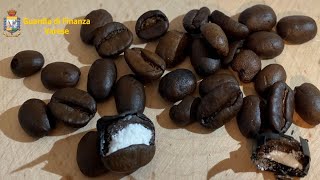 Italian police intercept coffee beans stuffed with cocaine