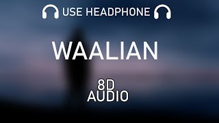 Waalian Song (8d-audio ) Gifty | Harnoor | The Kidd