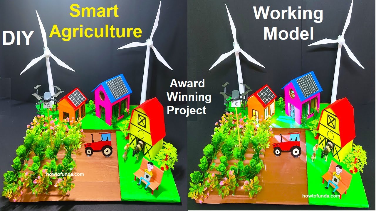 Smart Agriculture Farming Project Working Model For Science Project