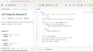 Majority Element II | LeetCode 229 Java Solution | Coding Interview Prep in Hindi #MCodeLearner