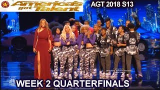 Da Republik Dance Group  THE BEST GROUP YET on LIVE QUARTERFINALS 2 America's Got Talent 2018 AGT