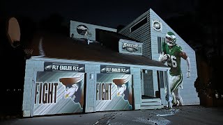 “Fly Eagles Fly” House Projection