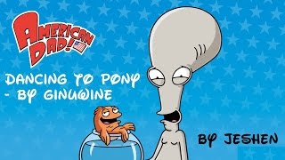 American dad - funny scene - Steve and friends dancing to "Pony" by Ginuwine