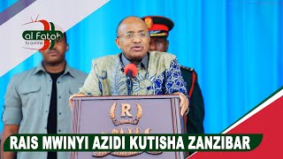 RAIS MWINYI AZIDI KUTISHA ZANZIBAR