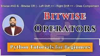 Bitwise Operators in Python l Python Tutorials for Beginners (Hindi)
