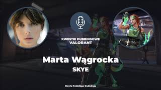 Polski Dubbing SKYE z Valoranta - Kwestie Dubbingowe