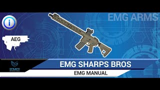 EMG Arms Sharps Bros AEG Manual