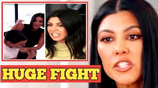 Kourtney ANGRILY HIT Kim Kardashian For Insulting Baby Rocky