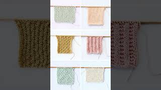12 Simple Knitting Stitches For Beginners