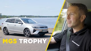 MG5 Trophy 2023 review – the electric estate | Road Test