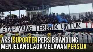 Bikin Merinding‼️Inilah Aksi Supporter Persib Bandung Di Sidolig