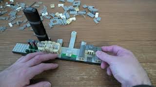 Building Lego Architecture Paris SET 21044 PART 2 4K