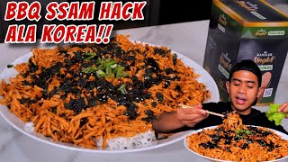 MUKBANG NOODLES WITH CHILI OIL SAUSAGE AND SAMYANG SAUCE!!