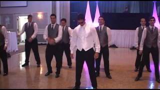 Vince \u0026 Flavia Del Monte's Wedding: The Dance Off - Epic!