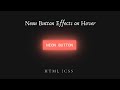 Neon Light Button Animation Effects on Hover Snake Border | CSS