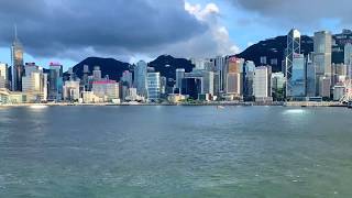 Timelapse #02 View of Victoria Harbour \u0026 Hong Kong Island (200604)