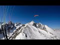 paragliding lomnícke sedlo skalnaté pleso winter high tatras 23.03.2022 nova ion 6