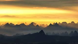 Still DJI! A thousand-mile landscape of Guilin captured with a long-focus aerial shot