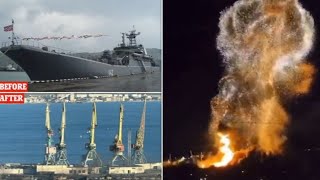 Zelensky’s Christmas Gift: How Ukraine Destroyed a Russian Warship in Crimea