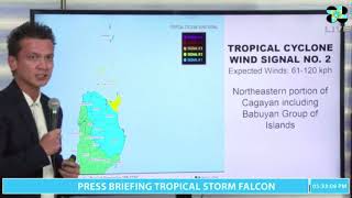 ‘Falcon’ intensifies into storm; signal warnings up – Pagasa