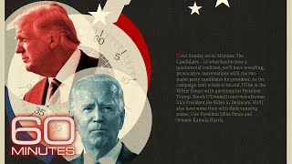 Next week on 60 Minutes: President Trump and former Vice President Biden
